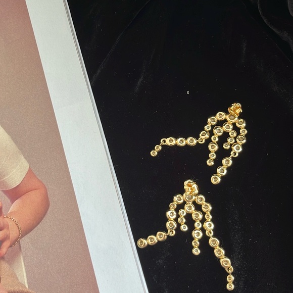 🎁Alexia Bittar Asterales 14K-Gold-Plated Chandelier Earring-like for ccodiscount - Picture 5 of 11